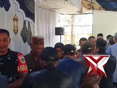 Kapolsek Cililin AKP D.M.S Andriani S, S.Pd., M.H.I bersama Forkopicam Cililin menghadiri kegiatan H - PoliceTube