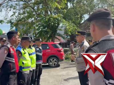 SAT SAMAPTA POLRES OKU SELATAN GIAT PATROLI HIMBAUAN