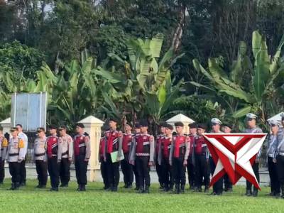GIAT APEL RUTIN PERSONEL POLRES OKU SELATAN
