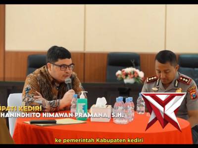 Kapolres Kediri Berikan Ucapan Hari Jadi Kabupaten Kediri ke-1222 - PoliceTube