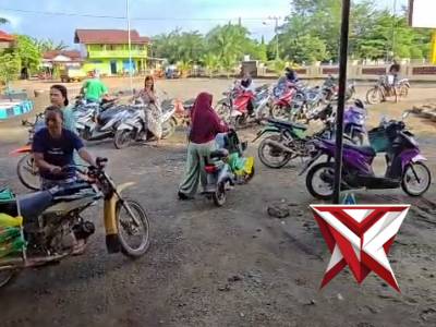 Polsek BTS ulu melakukan penjualan beras murah dari bulog 12