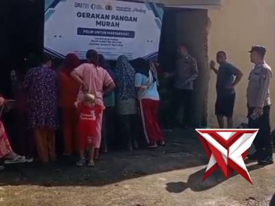 10 TON BERAS SPHP LUDES DALAM SEHARI
Pagi di halaman Mako Polsek Jayaloka,Polres Musi Rawas