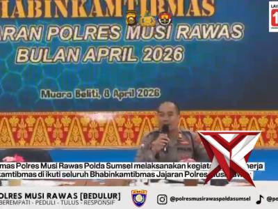 Bhabinkamtibmas polres Musi rawas