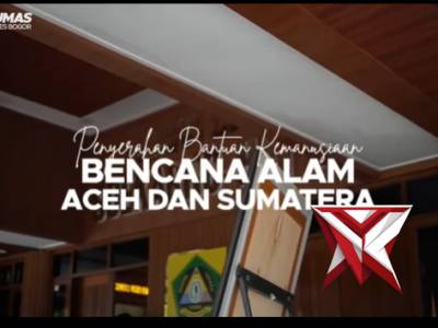 penyerahan bantuan bencana alam aceh dan sumatera