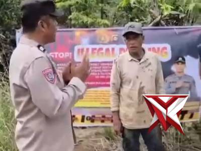 Stop illegal drilling Polsek Babat Toman berikan imbauan kepada masyarakat Desa Toman ???? - PoliceTube