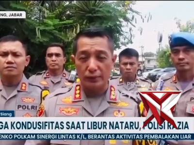 Polresta Bandung Sita 4.127 Botol Miras Jelang Malam Natal dan Tahun Cipta Kondusif Ops Lilin Lodaya