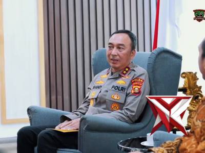 Kapolda Sumatera Selatan Irjen Pol Dr. Sandi Nugroho menerima audiensi jajaran pimpinan PLN UID S2JB