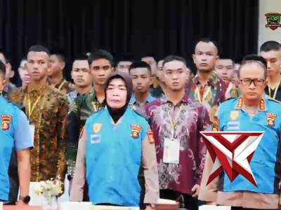 Bersama polda sumsel membukan penerimaan polri tahun 2026