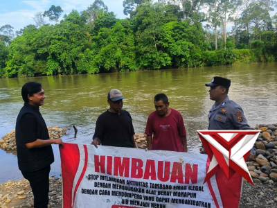 Himbauan PETI | Polsek Rawas Ulu