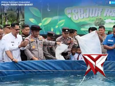 Gerakan Sejuk Asri Polda Sumbar