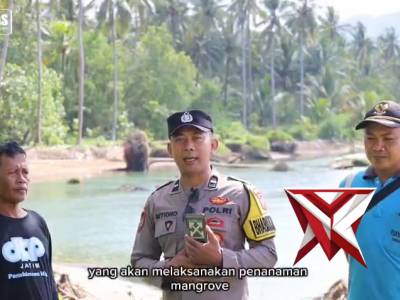 Bhabinkamtibmas Polres Trenggalek Peduli Lingkungan : Gandeng Pokmaswas dan DLH - PoliceTube