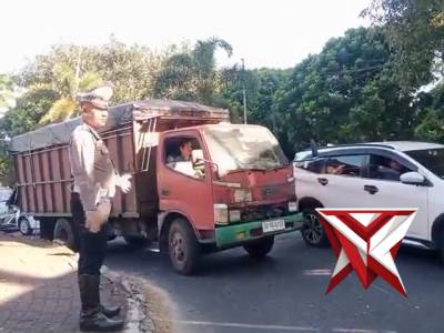 Strong Point Pagi Sat Lantas Polres Minut