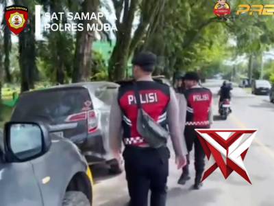 Pers Sat Samapta Melaksanakan Patroli Presisi 4
