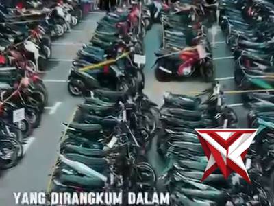 POLDA SUMSEL MELAKSANAKAN GIAT PENGEMBALIAN BARANG BUKTI KENDARAAN R2 & R4 ???
