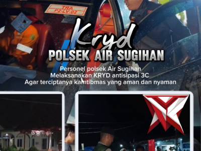 Giat kryd polsek air sugihan