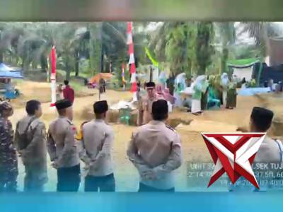 7. Giat pengamanan peresmian Ponpes Ar Riyadl Nurul Qur'an - PoliceTube