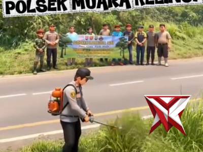 Polsek  Muara kelinggi melaksanan kegiatan Belida Asri