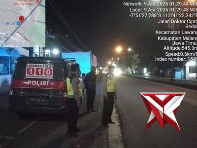 Patroli 3C Antisipasi balap liar pada Dini hari di Pimpin Oleh Panit Reskrim Polsek Lawang