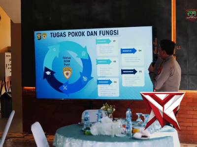 Kapolda Sumatera Selatan Irjen Pol. Dr. Sandi Nugroho, S.I.K., S.H., M.Hum. memimpin evaluasi pengua