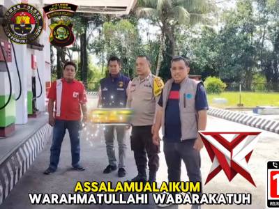 GIAT MONITORING SPBU DI WILKUM POLSEK BP PELIUNG