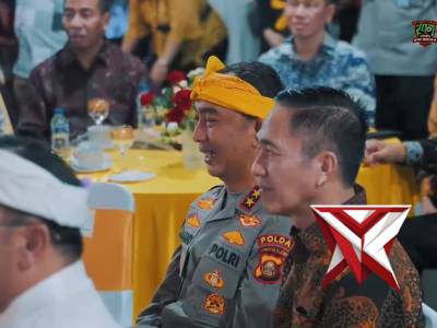 Kapolda Sumatera Selatan Irjen Pol. Dr. Sandi Nugroho menghadiri perayaan Dharma Santi