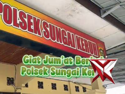 JUM'AT BERKAH POLSEK SUNGAI KERUH.?