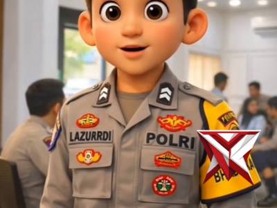 Pak bhabinkamtibmas menghimbau kepada pemudik agar lebih berhati hati dalam berkendara