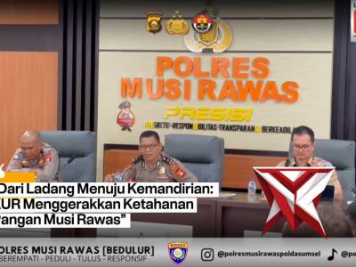 Musi Rawas, 21 April 2026. Kegiatan sosialisasi Kredit Usaha Rakyat (KUR) kepada kelompok tani dan P