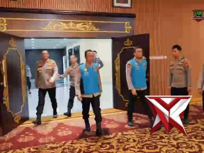 Upacara penandatanganan Pakta Integritas Penerimaan Polri