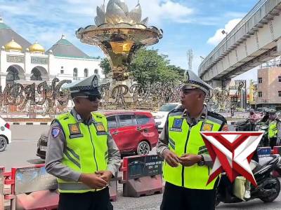 Laporan arus lalin Satlantas Polrestabes Palembang