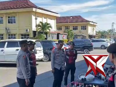 PERSIAPAN POLRES OKI : Antisipasi Karhutla - PoliceTube