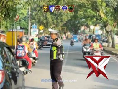 Menjaga ritme pagi, mengawal arus negeri Sat Samapta Polres Muba - PoliceTube