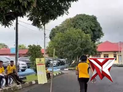 Personel Polres Musi Rawas Ikuti Tes Kesamaptaan Jasmani Berkala