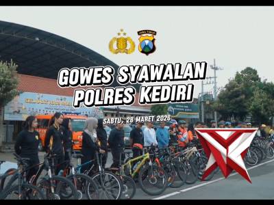Gowes Syawalan, Kapolres Kediri Tinjau Kesiapan Wisata Candi Surowono   Kediri&ndash; Aktivitas masyarakat