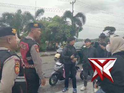 Polres musirawas menghimbau agar masyarakat Berhati-hati dalam berkendara - PoliceTube