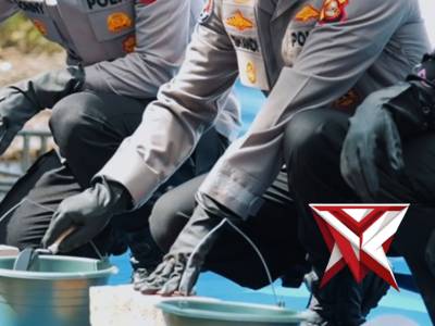 PERESMIAN DAN PELETAKAN BATU PERTAMA PANTI ASUHAN CAHAYA ANUGERAH ABADI POLRESTABES PALEMBANG