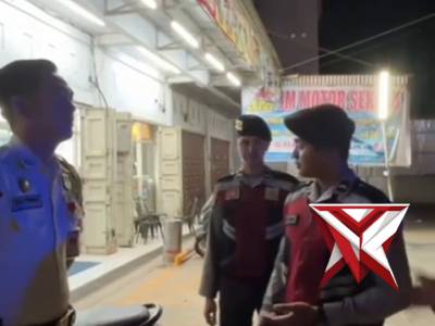 Sat Samapta Polres Musi Banyuasin Laksanakan Patroli Ke Bank BRI - PoliceTube