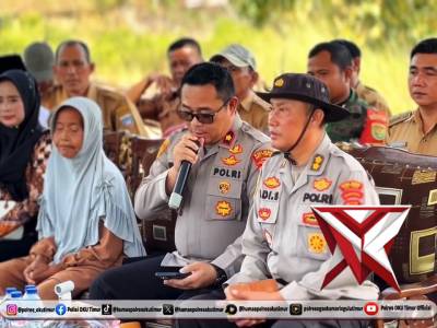 BEDAH RUMAH POLRES OKU TIMUR