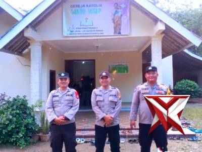 Giat PAM gereja Polsek jayaloka