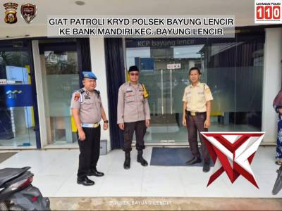 Kegiatan KRYD Polsek Bayung Lencir