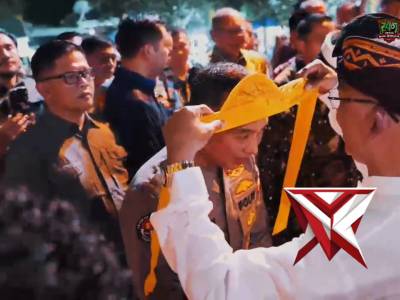 Kapolda Sumatera Selatan Irjen Pol. Dr. Sandi Nugroho menghadiri perayaan Dharma Santi