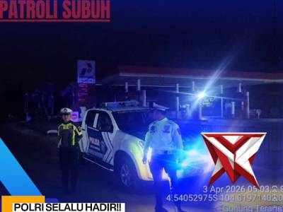 Patroli Lampu Biru Sat Lantas Oku Selatan
