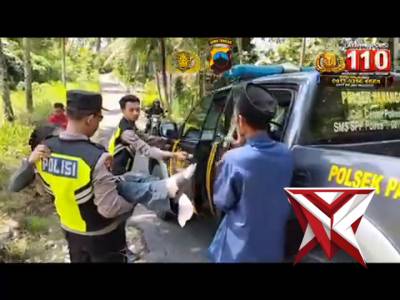 Evakuasi warga kecelakaan di wonogiri - PoliceTube