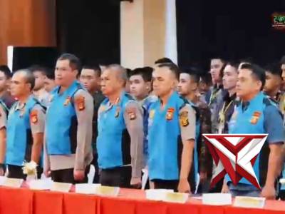 Kapolda Sumsel IJP DR. SANDI NUGROHO-Kapolres Musi Rawas-Sat Binmas Jalin Silahturahmi dengan Paguyu