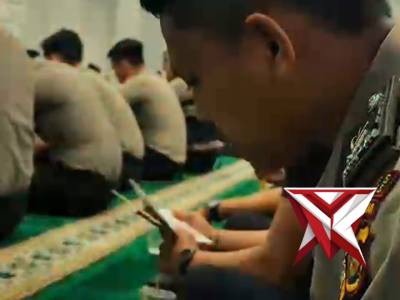 Polres Musi Rawas menggelar doa bersama