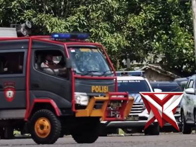 KAYUAGUNG - Polda Sumatera Selatan menunjukkan keseriusan dalam mengamankan wilayah dari potensi gan