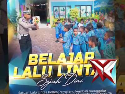 Satuan Lalu Lintas Polres Pemalang kembali menggelar kegiatan Polisi Sahabat Anak (Polsanak) kepada
