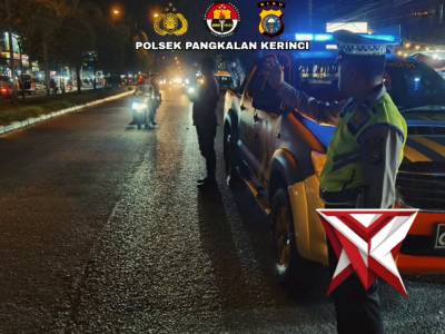 Patroli Blue Light Polsek Pangkalan Kerinci