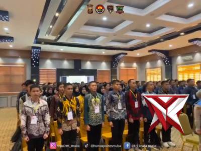 Kapolres Muba Hadiri Fakta Integritas calon CASIS Polri.,