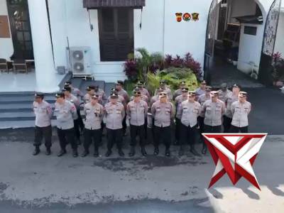 APEL BINMAS DAN BHABINKAMTIBMAS JAJARAN POLRESTABES BANDUNG - PoliceTube
